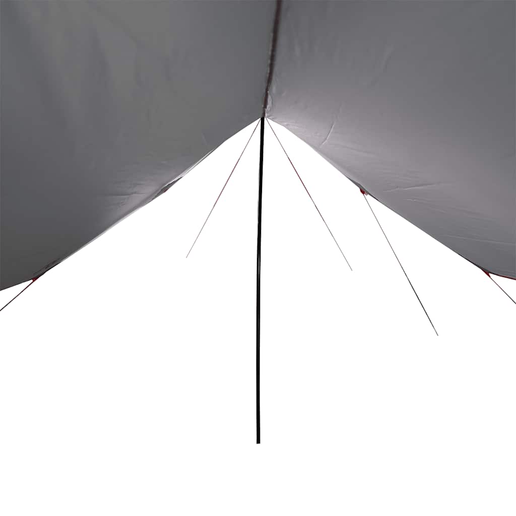vidaXL Lona de camping impermeable naranja 460x305x210 cm - Image 6
