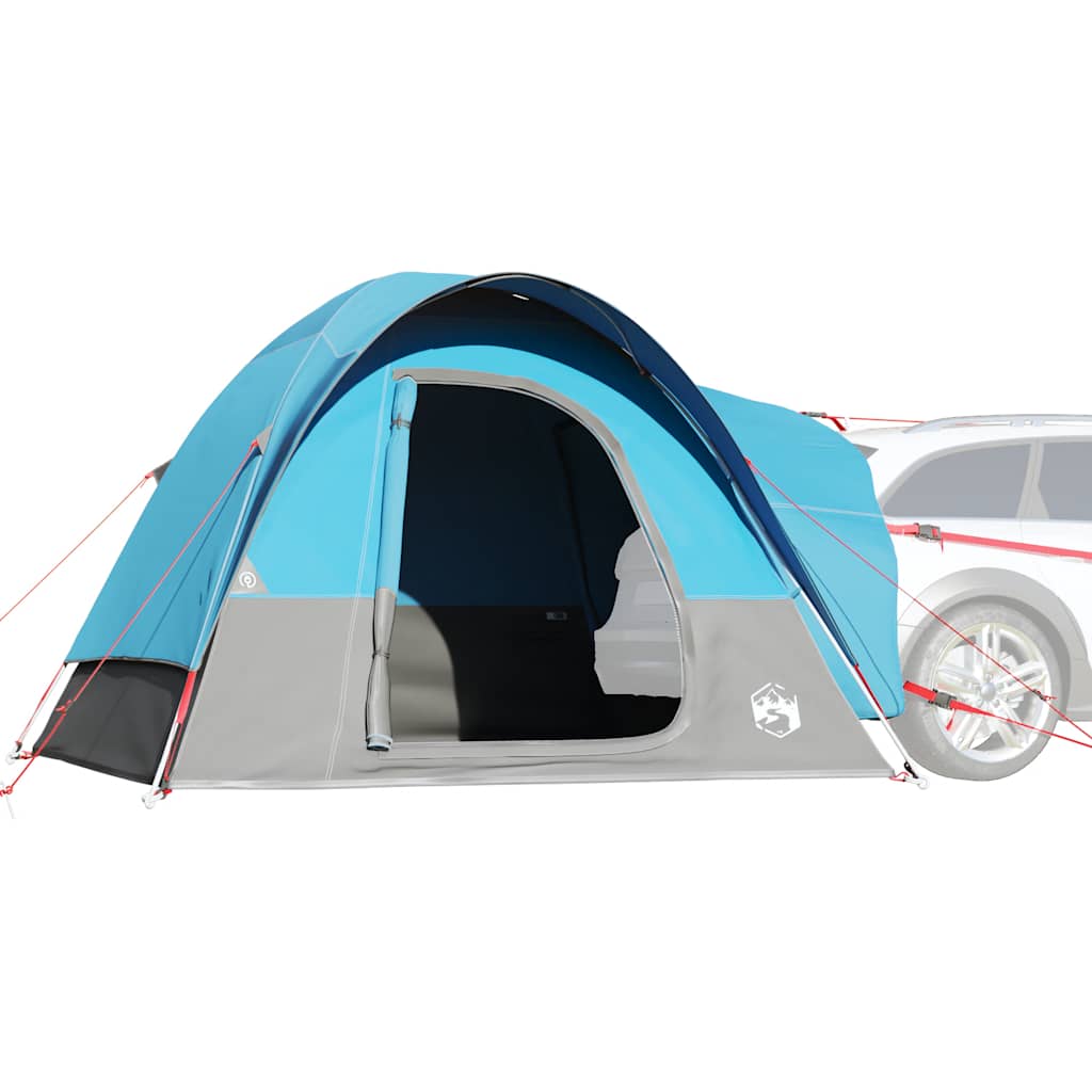 vidaXL Tienda de campaña de coche para 4 personas impermeable azul