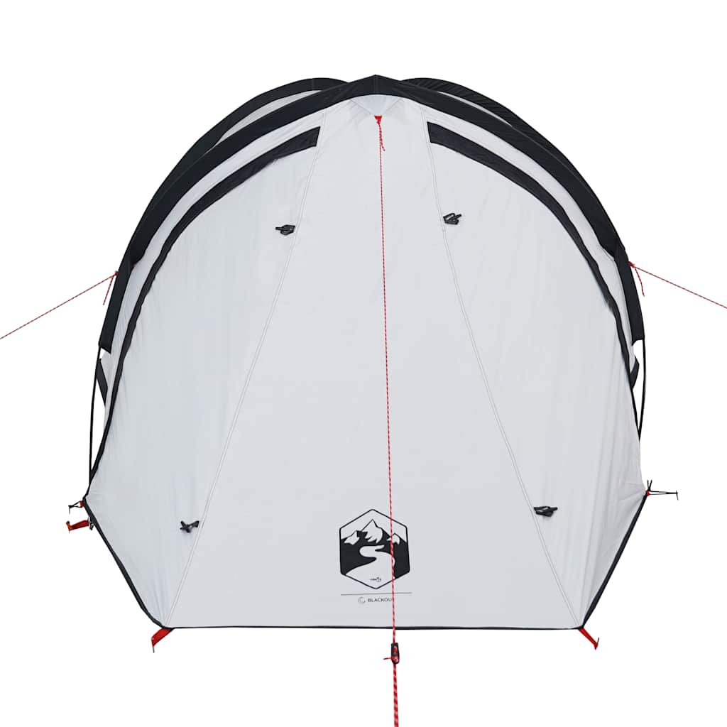 vidaXL Tienda de campaña iglú 2 personas tela opaca impermeable blanco - Image 6