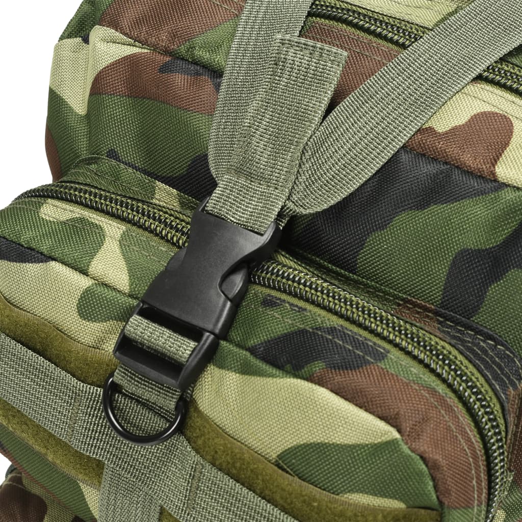 vidaXL Mochila militar 50 L Camuflaje - Image 4