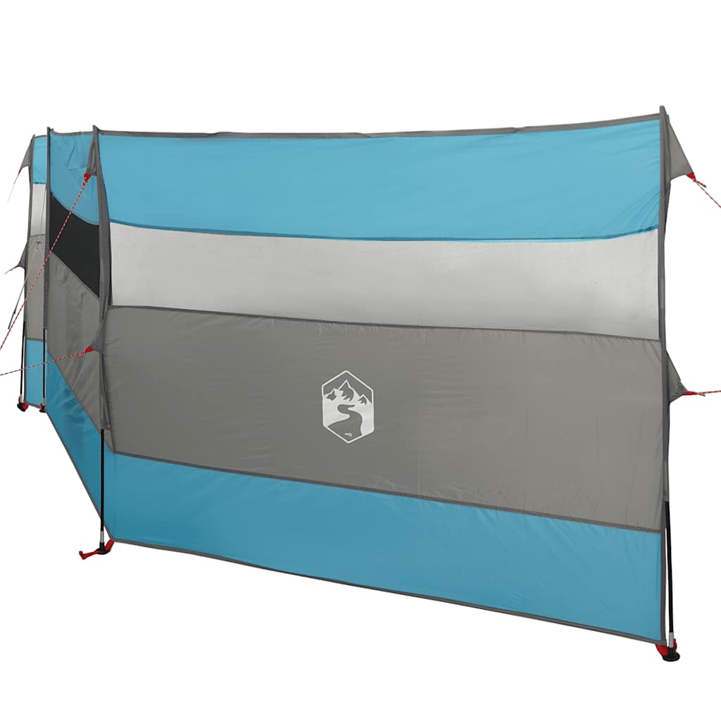 vidaXL Cortaviento de camping impermeable azul 508x130 cm - Image 5