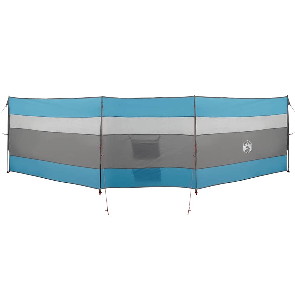 vidaXL Cortaviento de camping impermeable azul 508x130 cm - Image 4