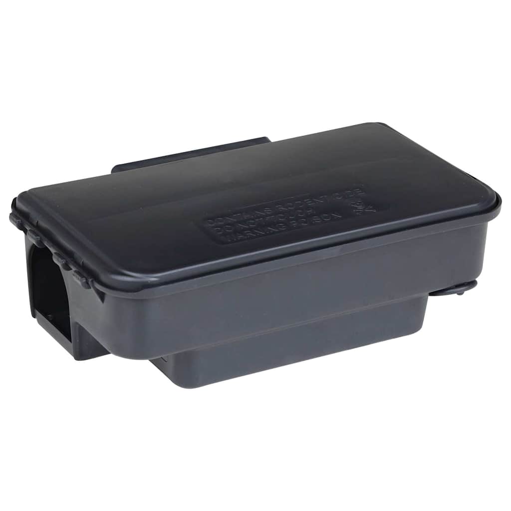 vidaXL Trampas para ratones 12 uds. negro 22x12,5x7,5 cm - Image 3
