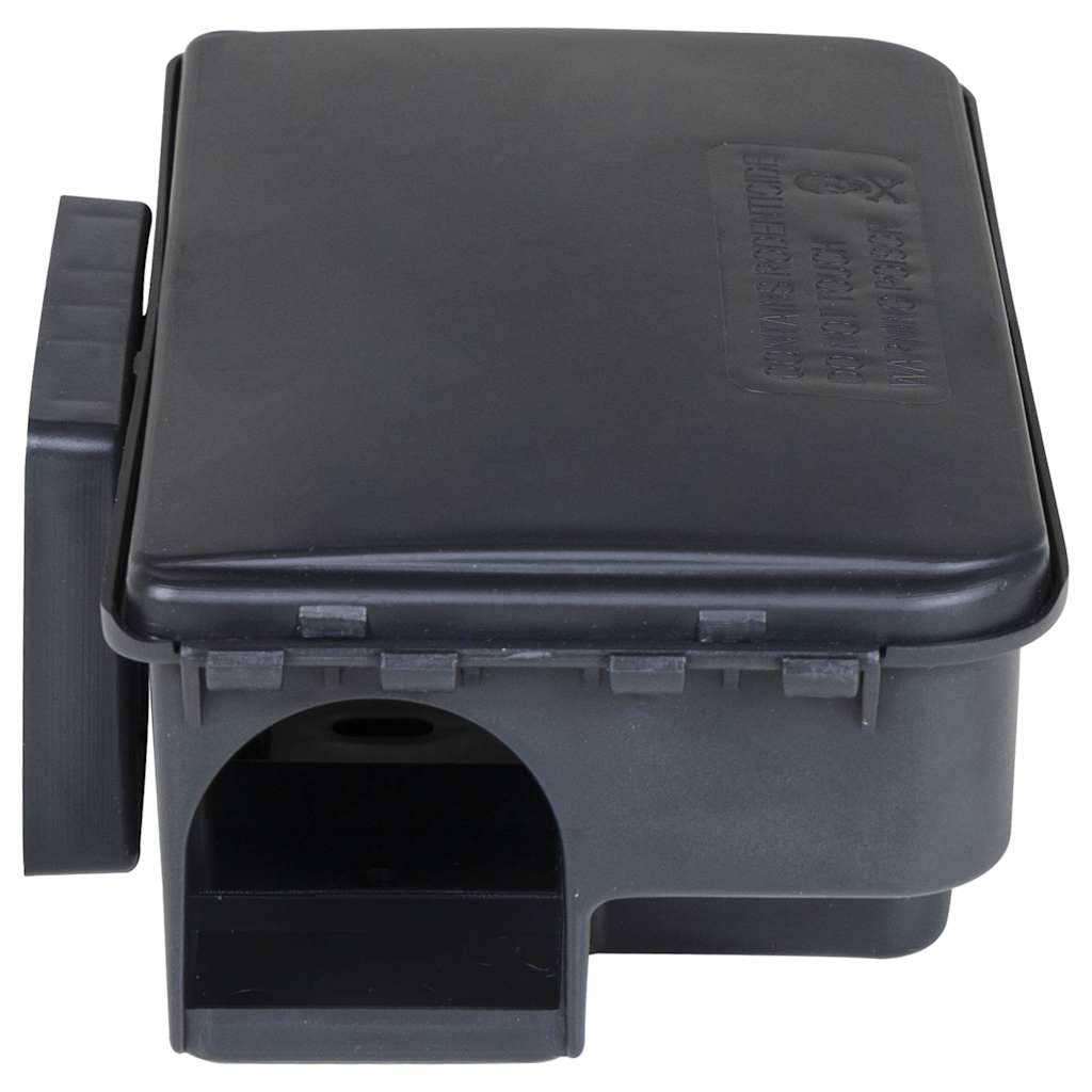 vidaXL Trampas para ratones 12 uds. negro 22x12,5x7,5 cm - Image 6