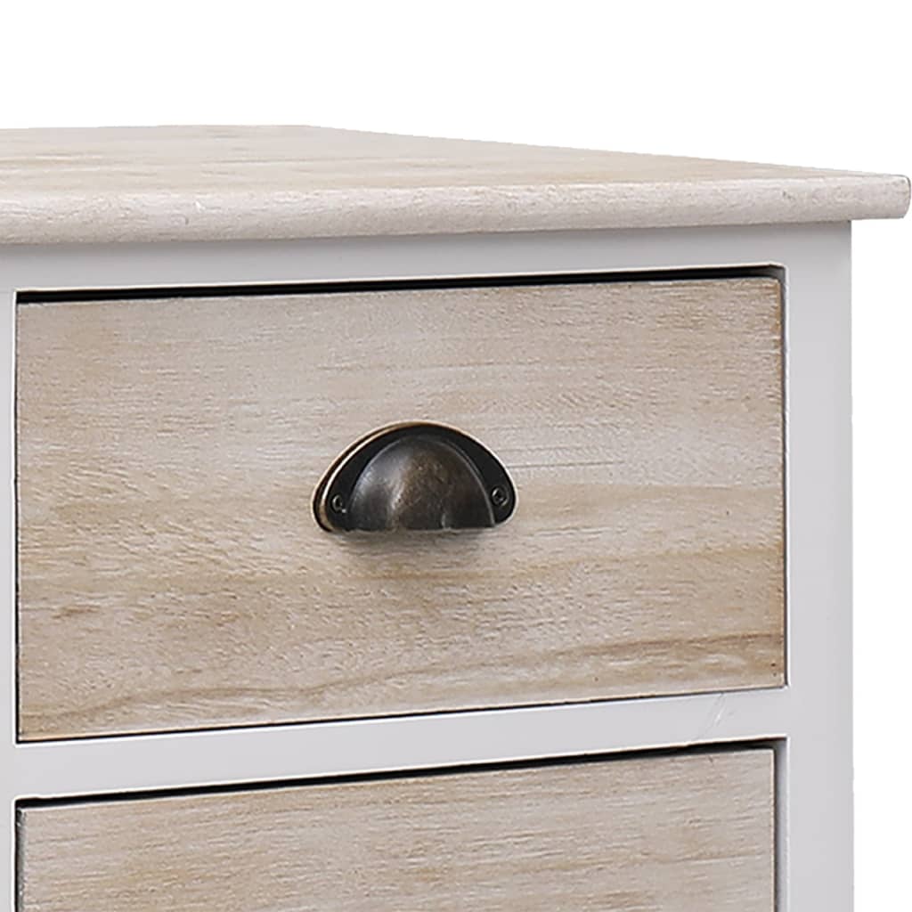 vidaXL Mueble para TV madera maciza de paulownia 108x30x40 cm - Image 5