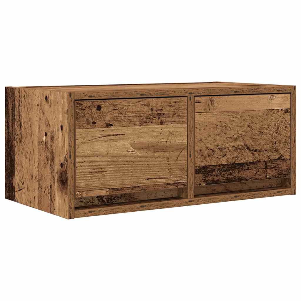 vidaXL Muebles de TV 2 uds 60x31x25,5 cm Madera ingeniería envejecida - Image 6