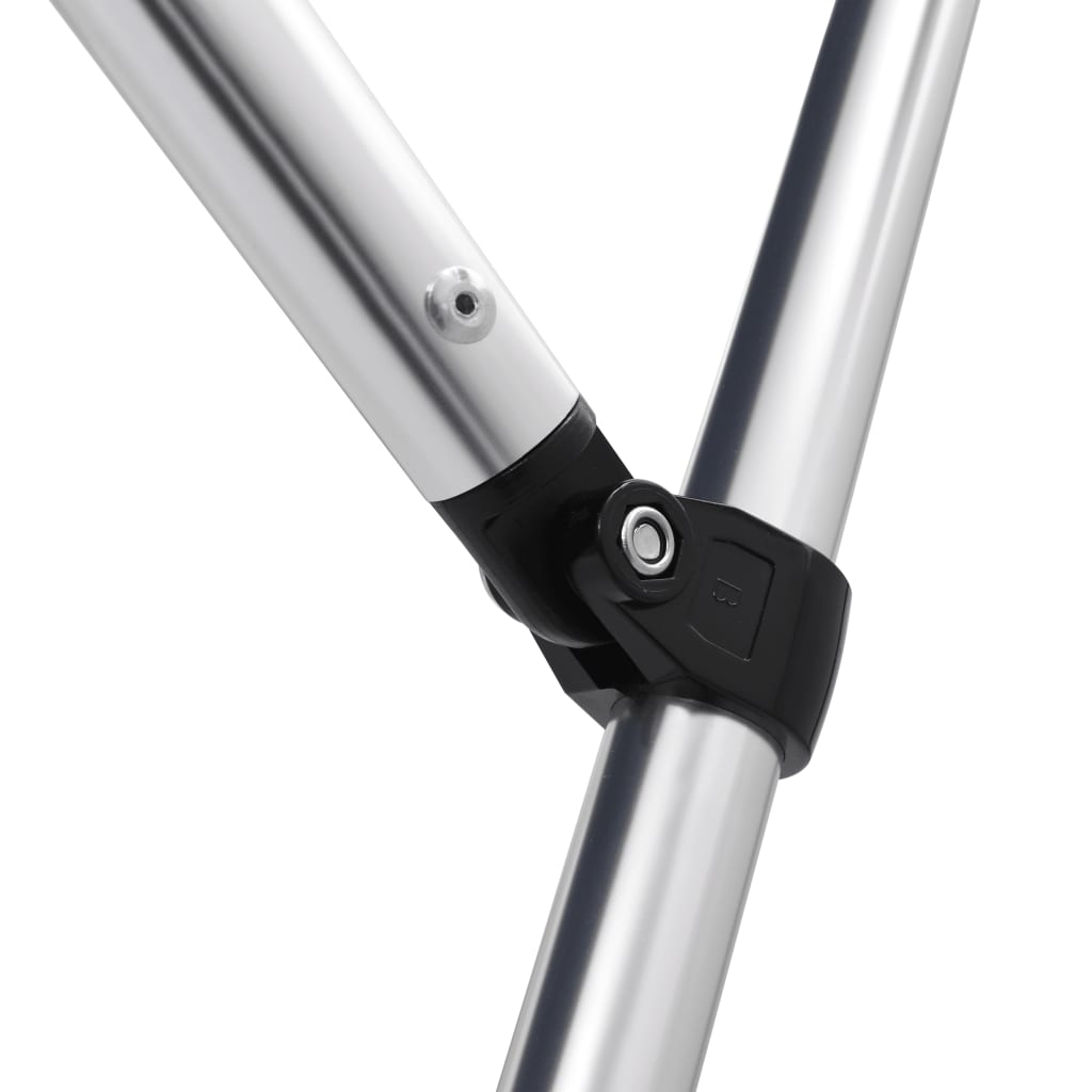 vidaXL 4-Bow Bimini Top Weiß 243x196x137 cm - Image 6