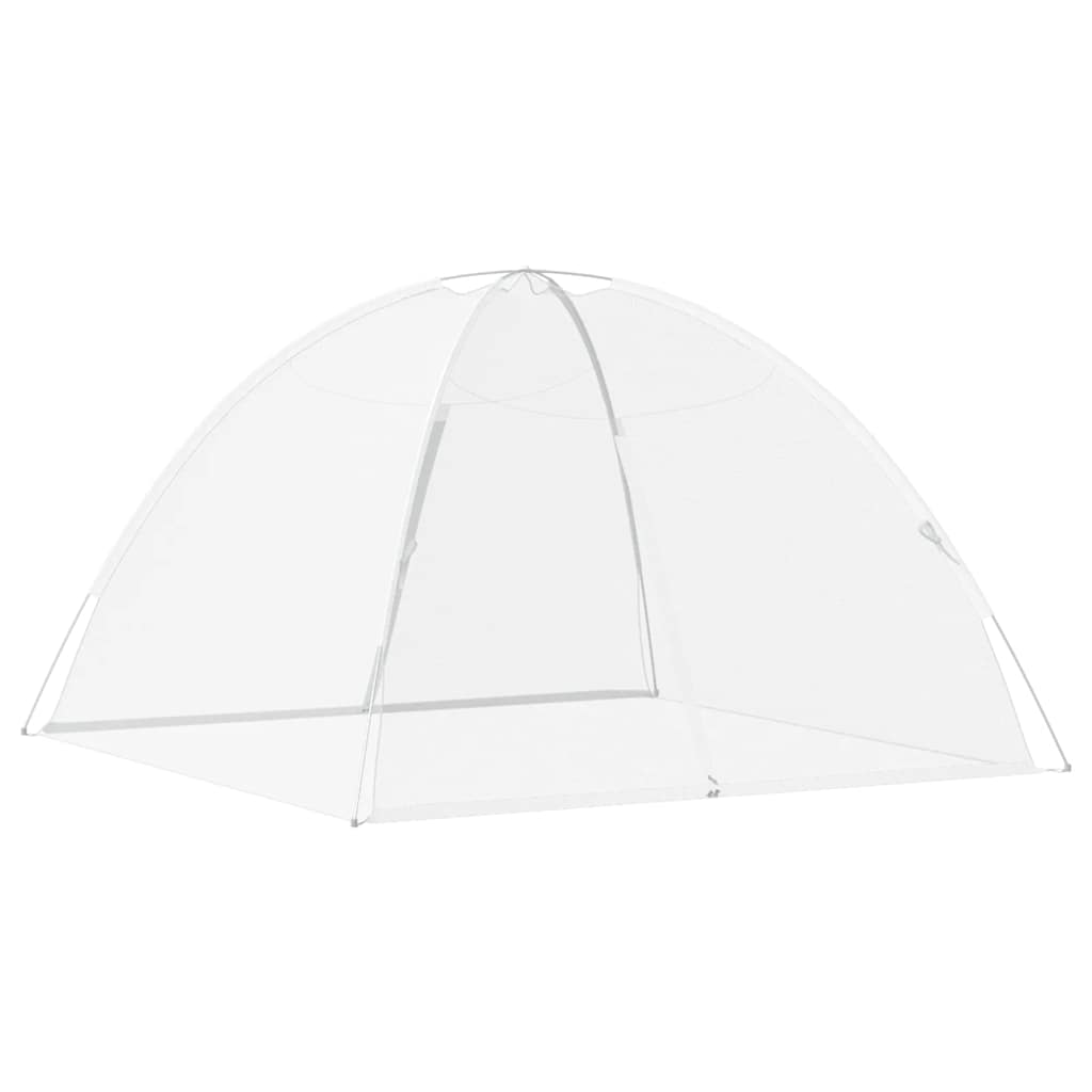 vidaXL Mosquitera con puertas Mongolia 220 malla blanco 200x200x135 cm - Image 6