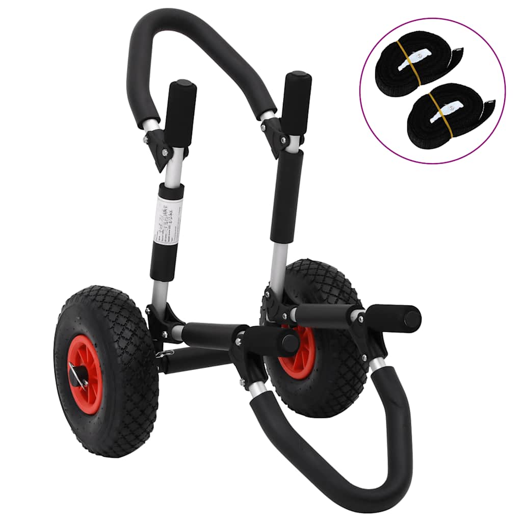 vidaXL SUP Trolley für Surfbrett Klappbar 45 kg Aluminium