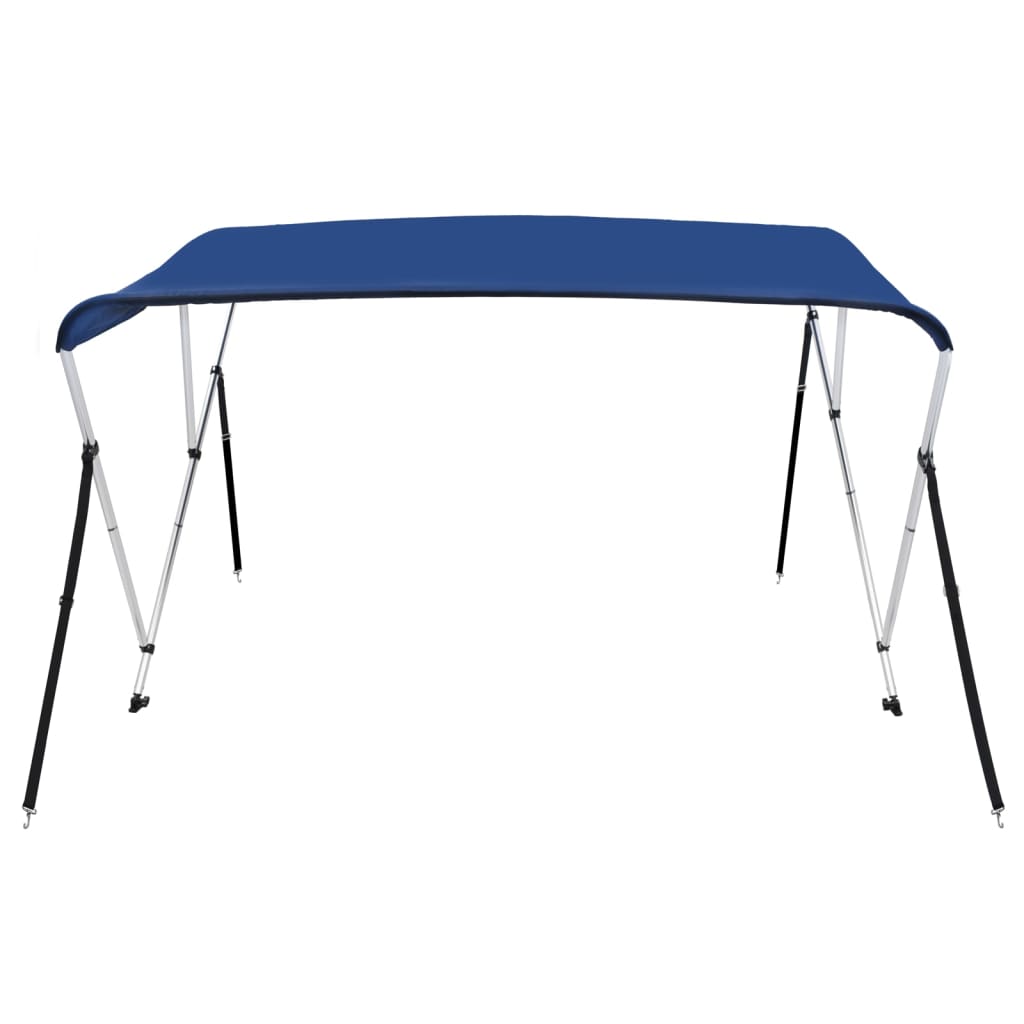 vidaXL 3-Bow Bimini Top Blau 183x160x137 cm - Image 5