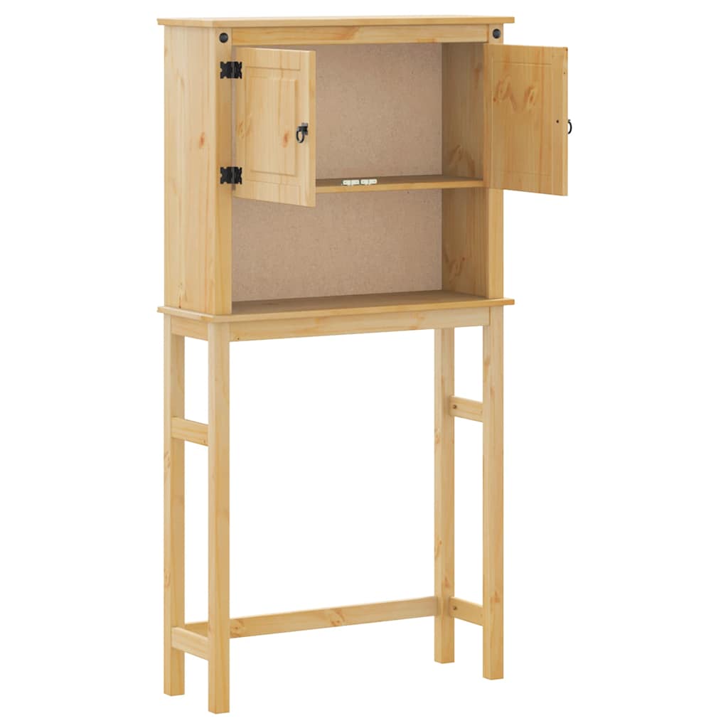 vidaXL Waschmaschinenschrank Corona Massivholz Kiefer - Image 4