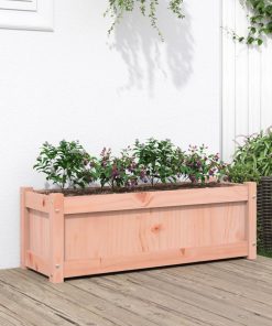 vidaXL Pflanzkübel 90x31x31 cm Massivholz Douglasie