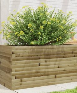 vidaXL Pflanzkübel 90x40x45,5 cm Kiefernholz Imprägniert
