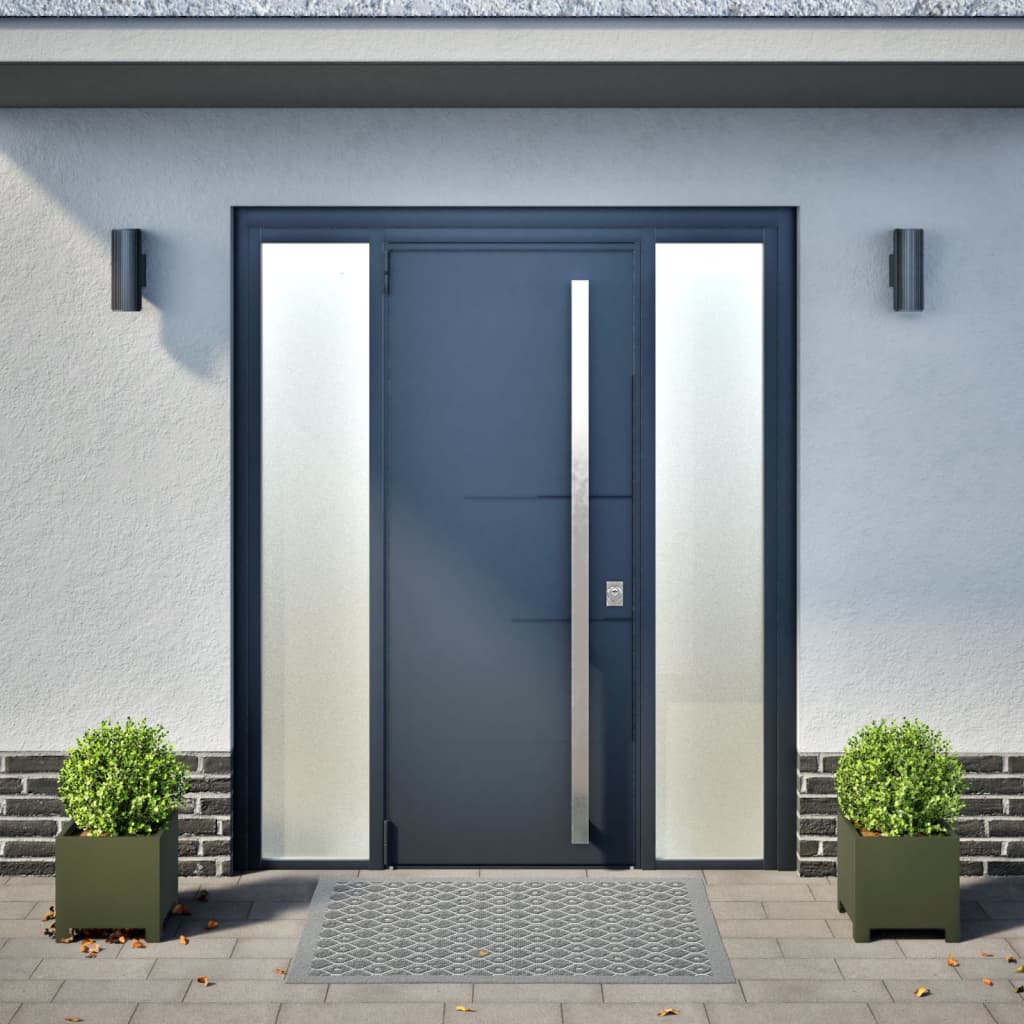 vidaXL Pflanzkübel 2 Stk. Olivgrün 30x30x30 Stahl - Image 3