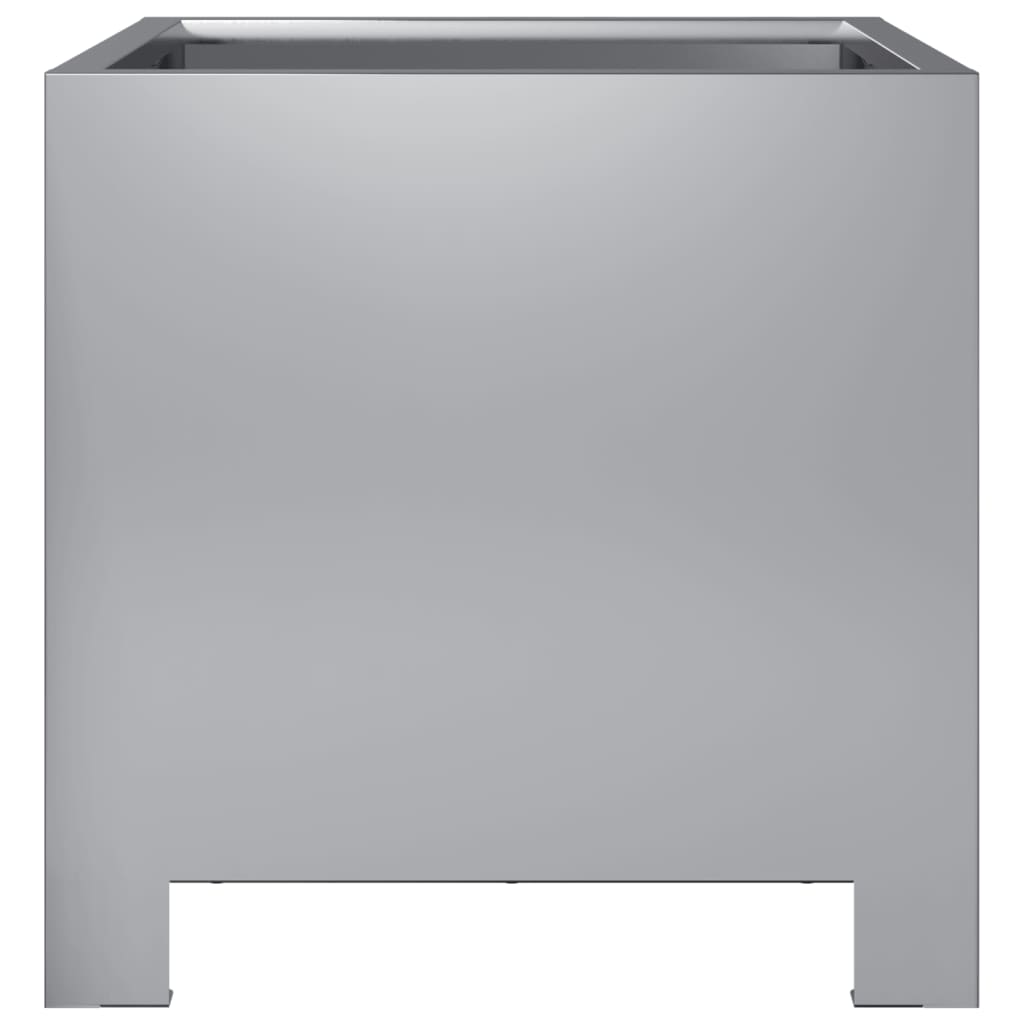 vidaXL Pflanzkübel 2 Stk. 30x30x30 cm Verzinkter Stahl - Image 6