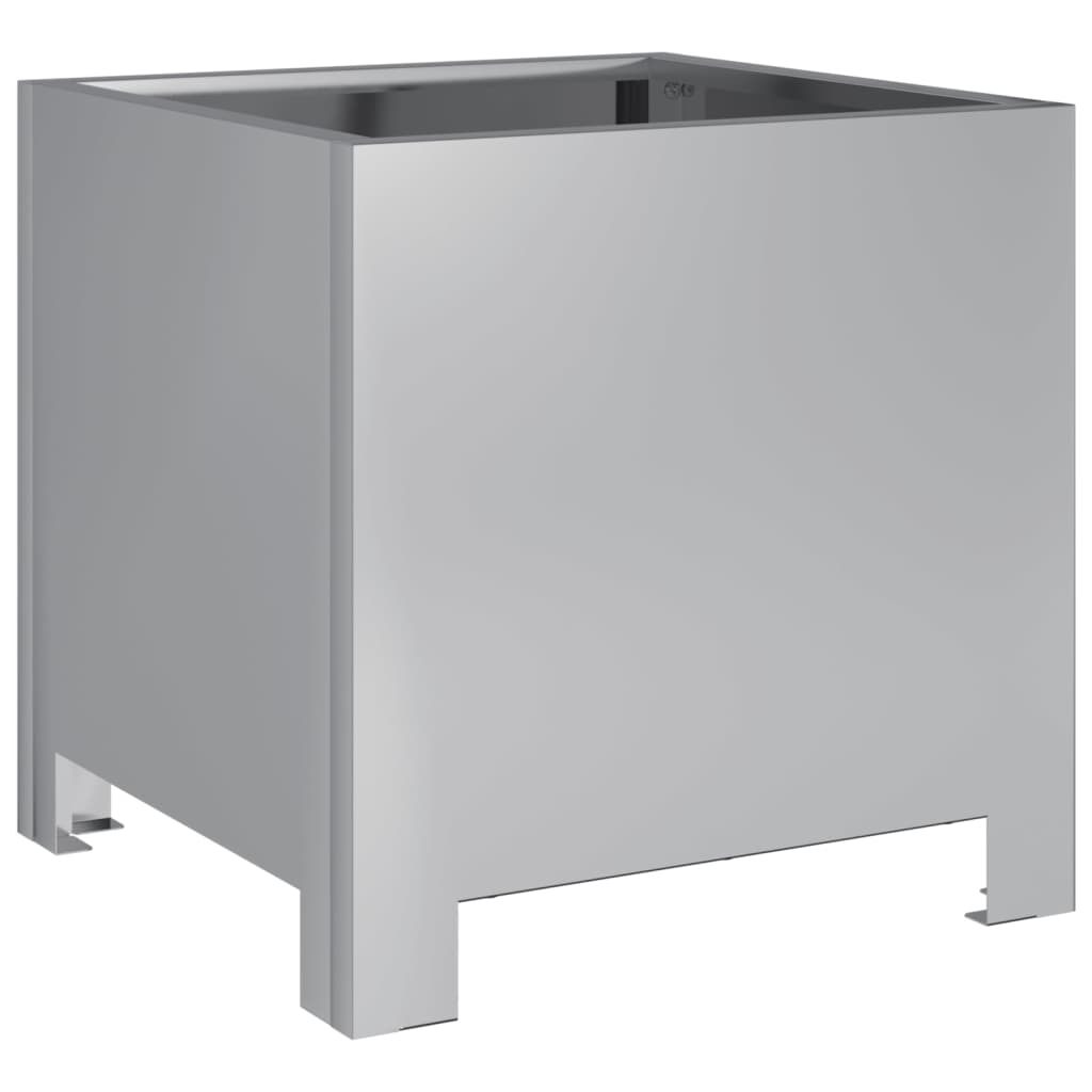 vidaXL Pflanzkübel 2 Stk. 30x30x30 cm Verzinkter Stahl - Image 5