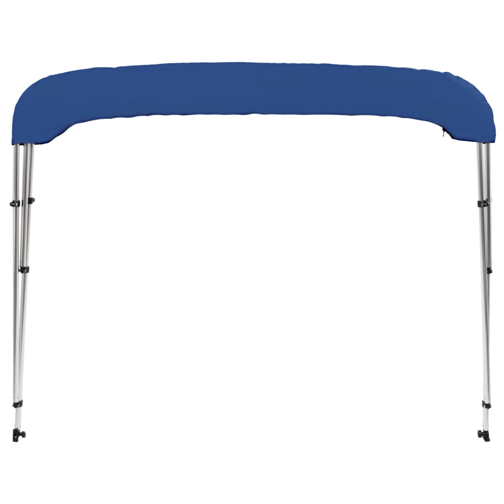 vidaXL 3-Bow Bimini Top Blau 183x196x137 cm - Image 6
