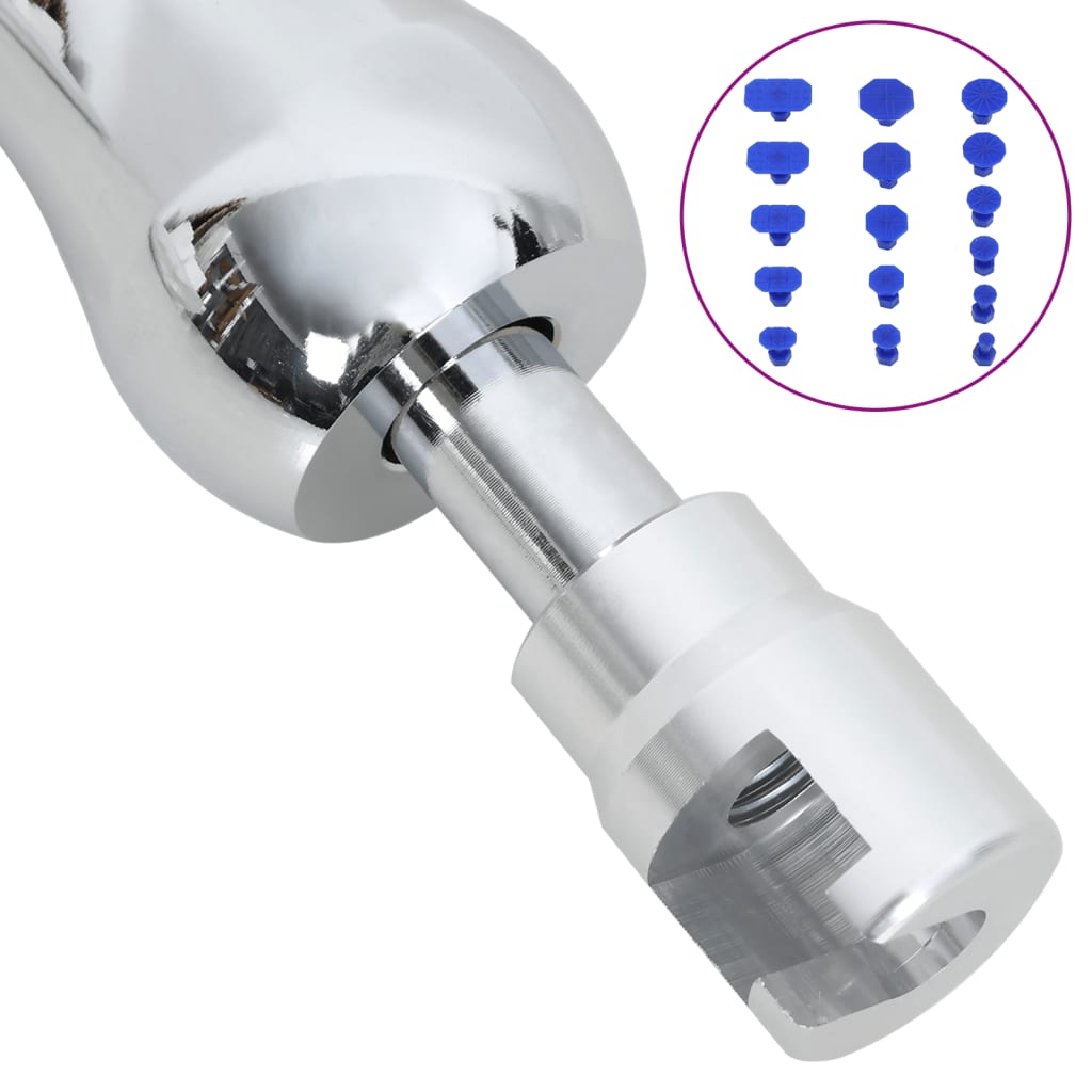 vidaXL 19-tlg. Ausbeulwerkzeug-Set für Lackschadenfreies Ausbeulen - Image 3