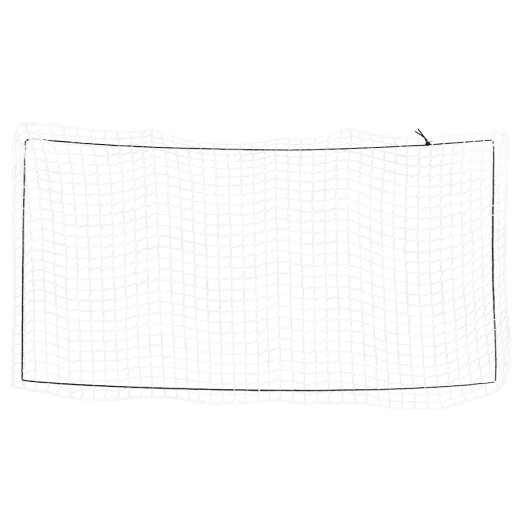 vidaXL Anhängernetz mit Gummiseil Weiß 7x3,5 m PP