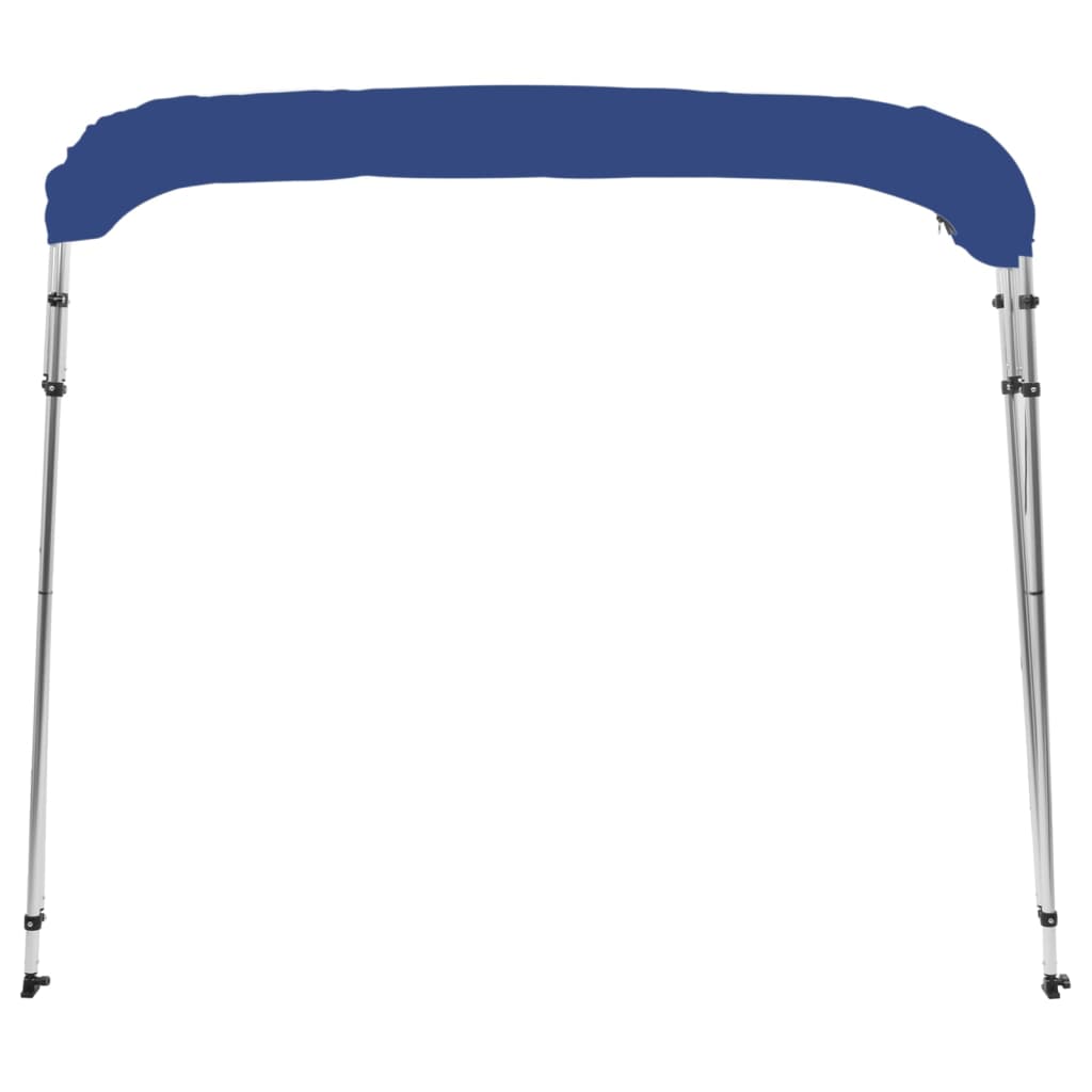 vidaXL 4-Bow Bimini Top Blau 243x210x137 cm - Image 3