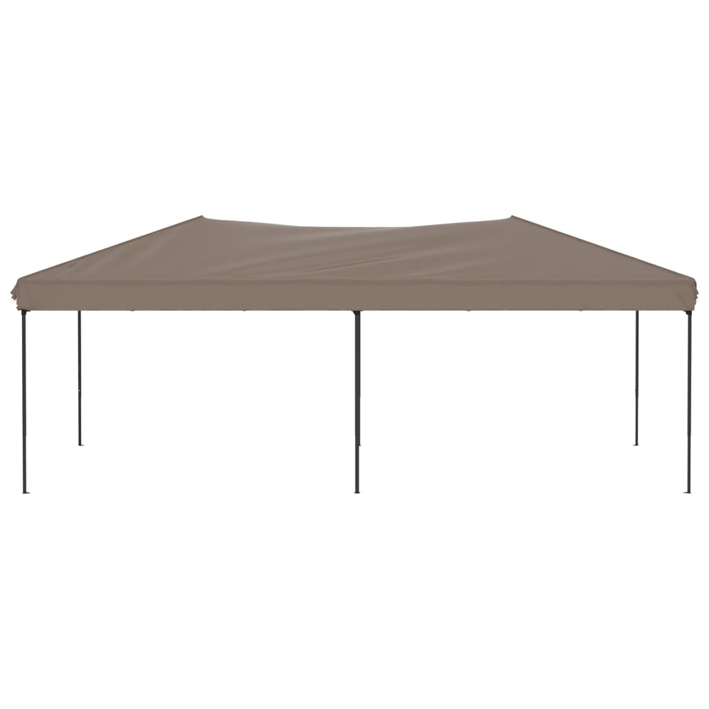 vidaXL Partyzelt Faltbar Taupe 3x6 m - Image 3