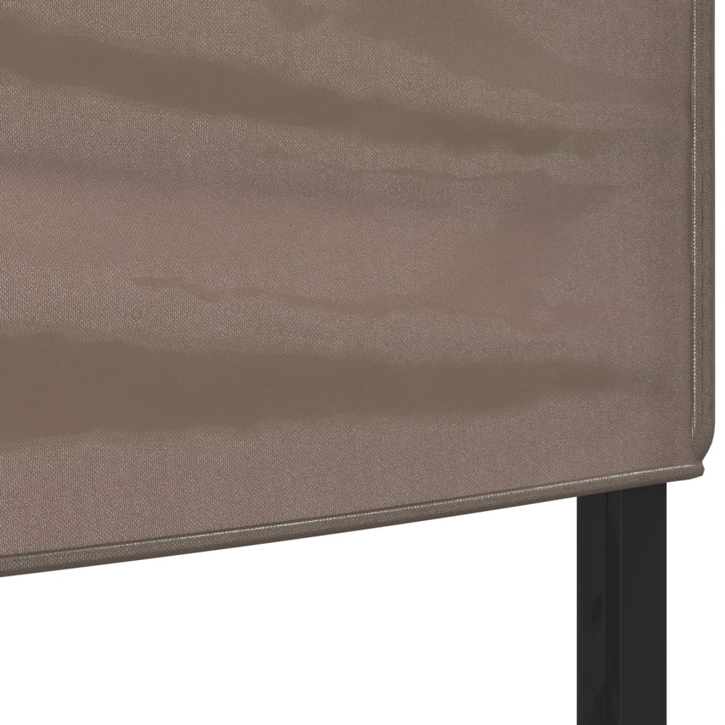 vidaXL Partyzelt Faltbar Taupe 3x6 m - Image 5