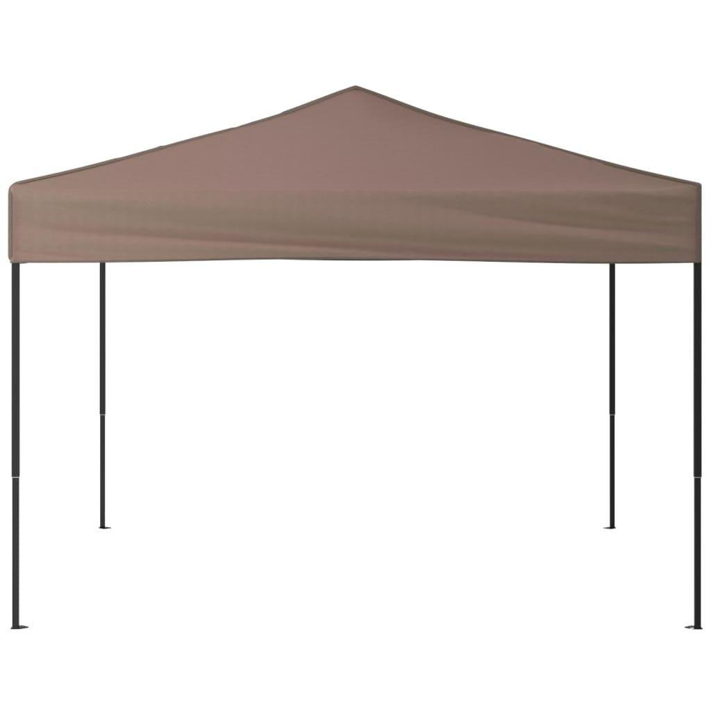 vidaXL Partyzelt Faltbar Taupe 3x3 m - Image 3