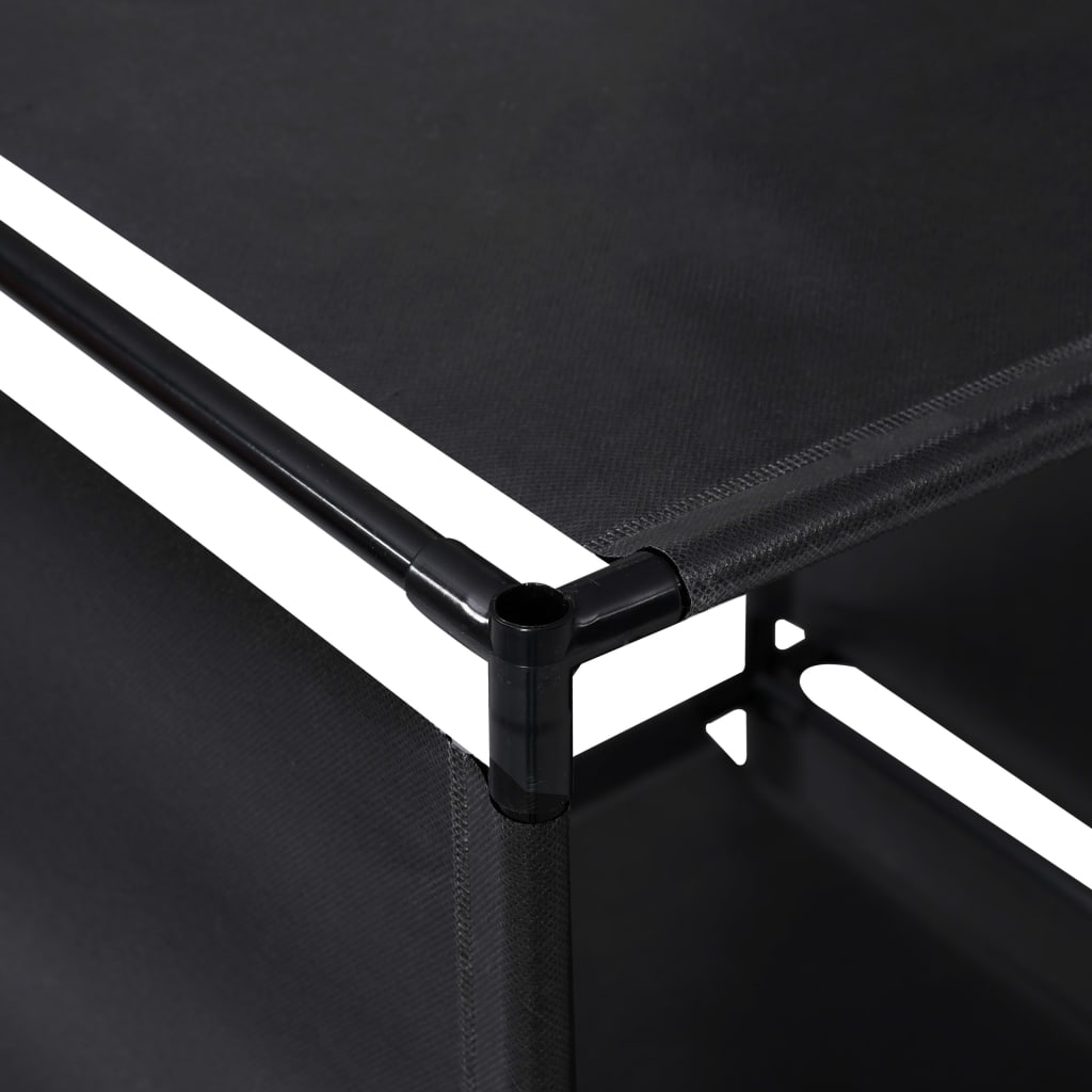 vidaXL Stufenregal 130×45×170 cm Stoff - Image 4