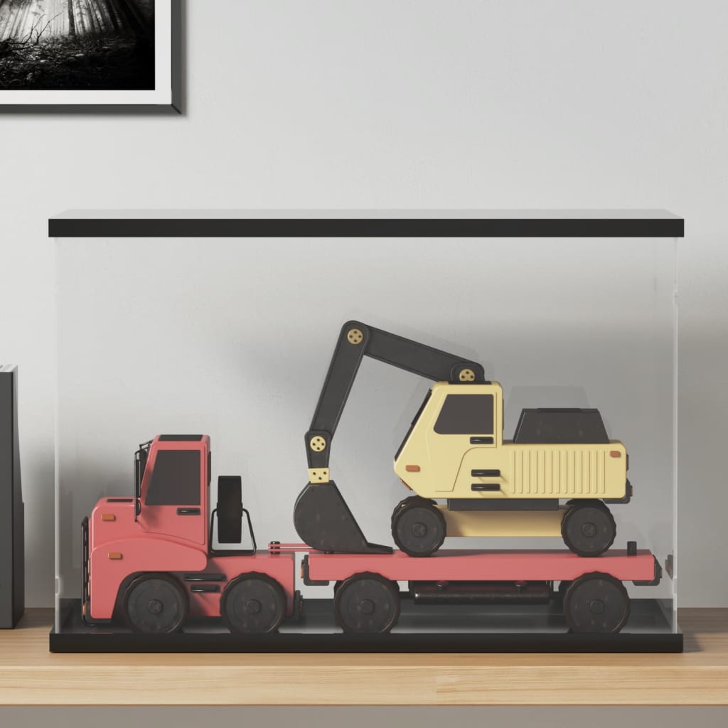 vidaXL Displaybox Transparent 56x36x37 cm Acryl