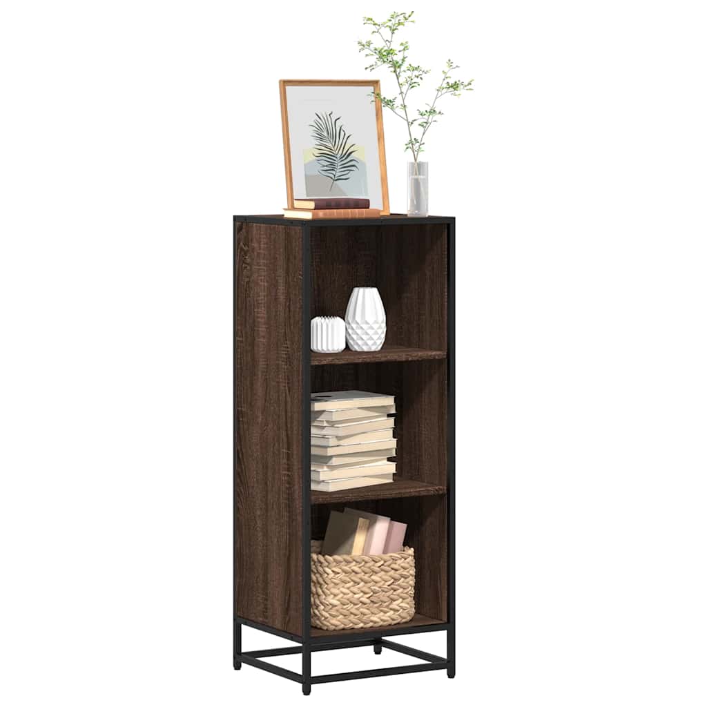 vidaXL Bücherregal Braun Eichen-Optik 40x35x107,5 cm Holzwerkstoff