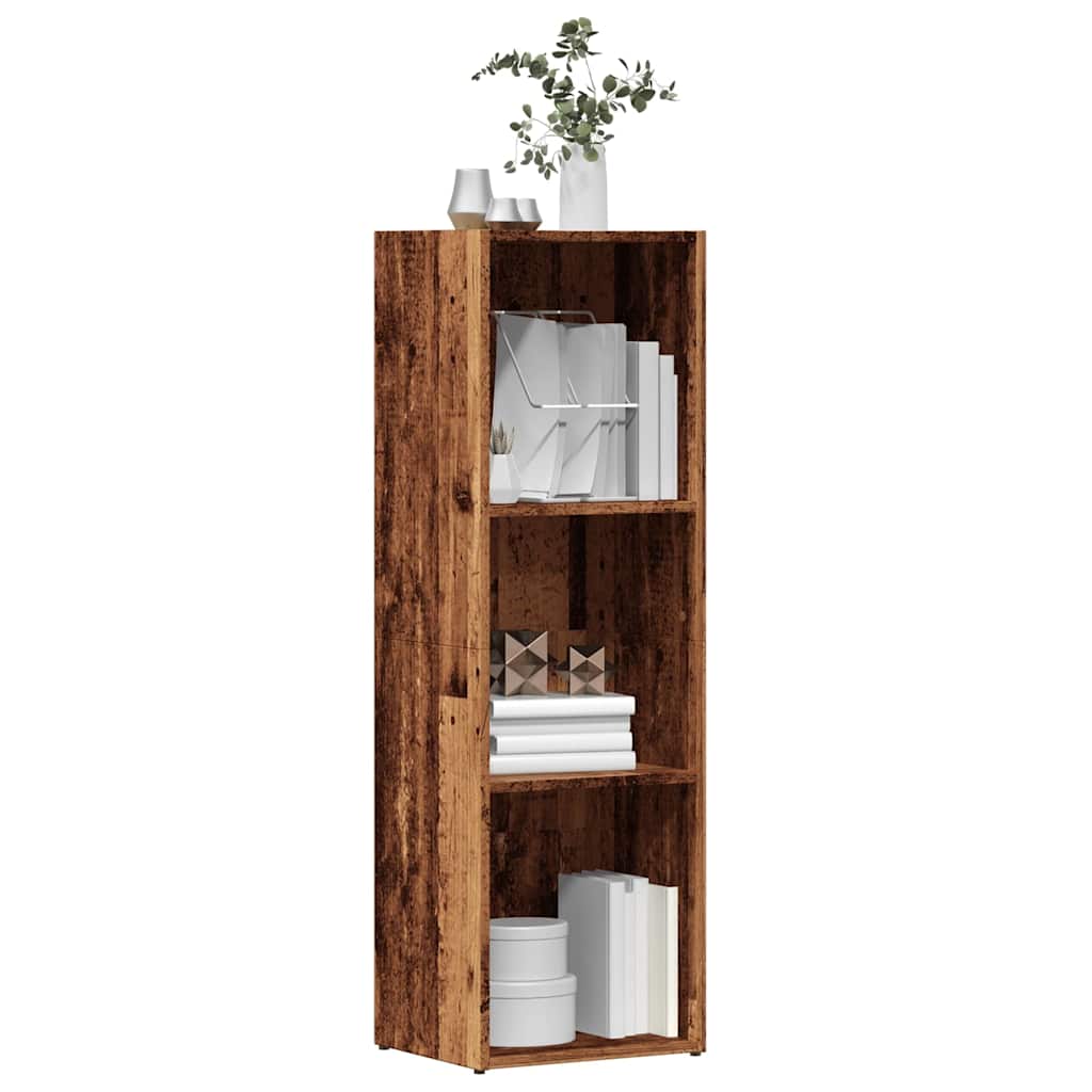 vidaXL Bücherregal Altholz-Optik 36x30x114 cm Holzwerkstoff