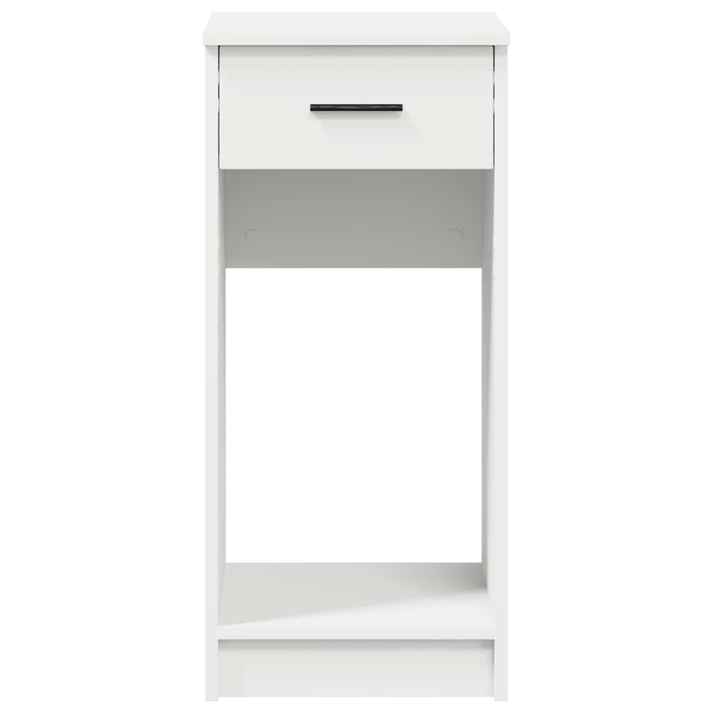 vidaXL Computerschrank mit Schublade Weiß 35x45x77 cm - Image 5