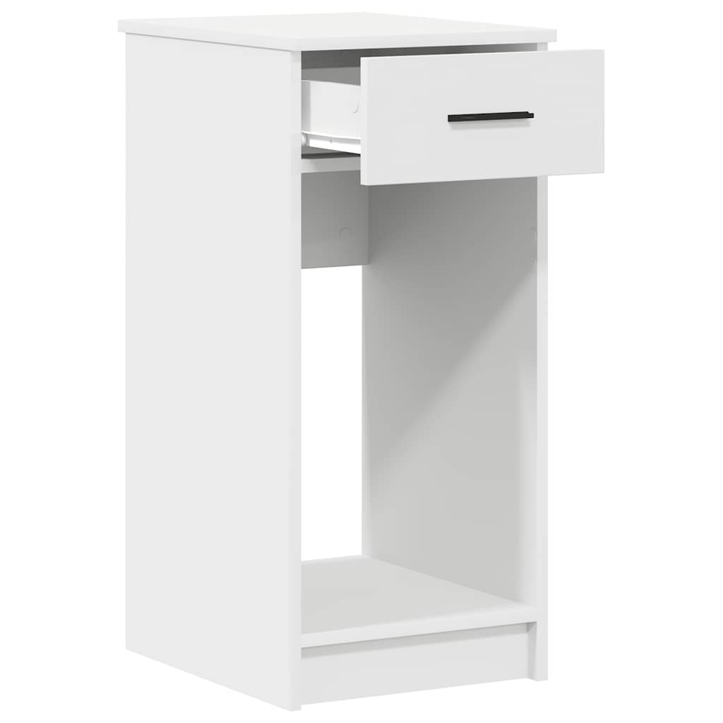 vidaXL Computerschrank mit Schublade Weiß 35x45x77 cm - Image 4