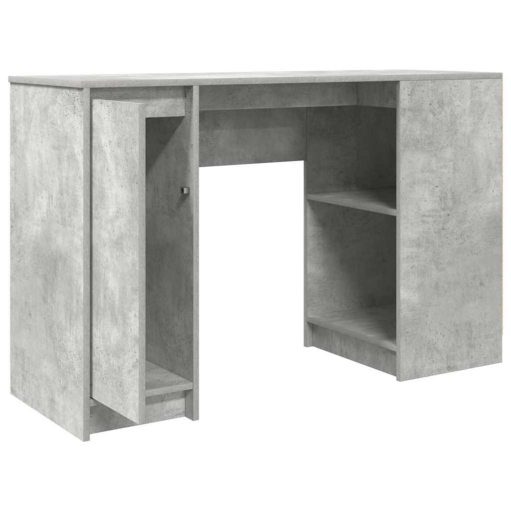 vidaXL Schreibtisch Betongrau 120x42x76 cm Holzwerkstoff - Image 5