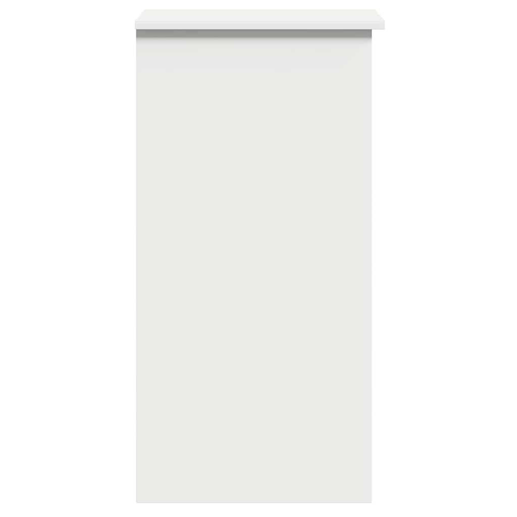 vidaXL Schreibtisch mit Regalen Weiß 84x40x78 cm Holzwerkstoff - Image 6