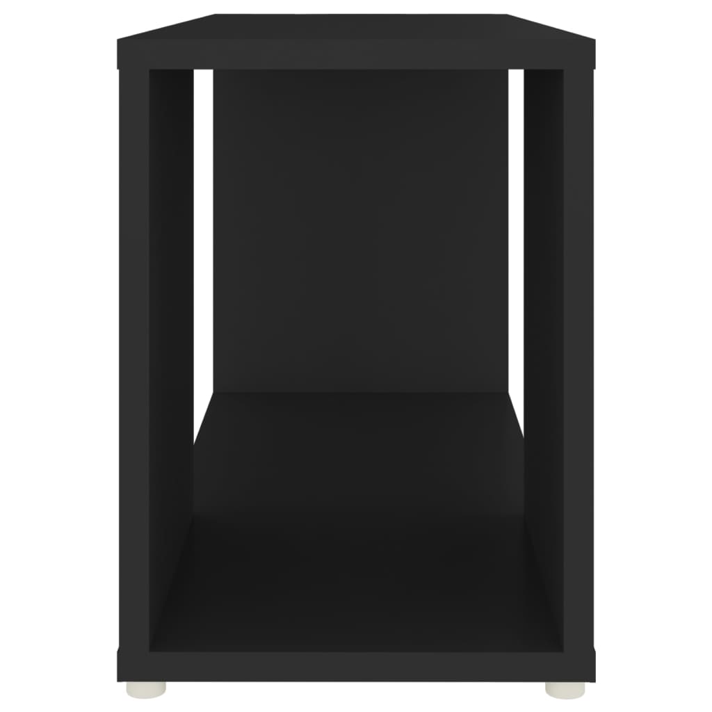 vidaXL TV-Schrank Schwarz 60x24x32 cm Holzwerkstoff - Image 6