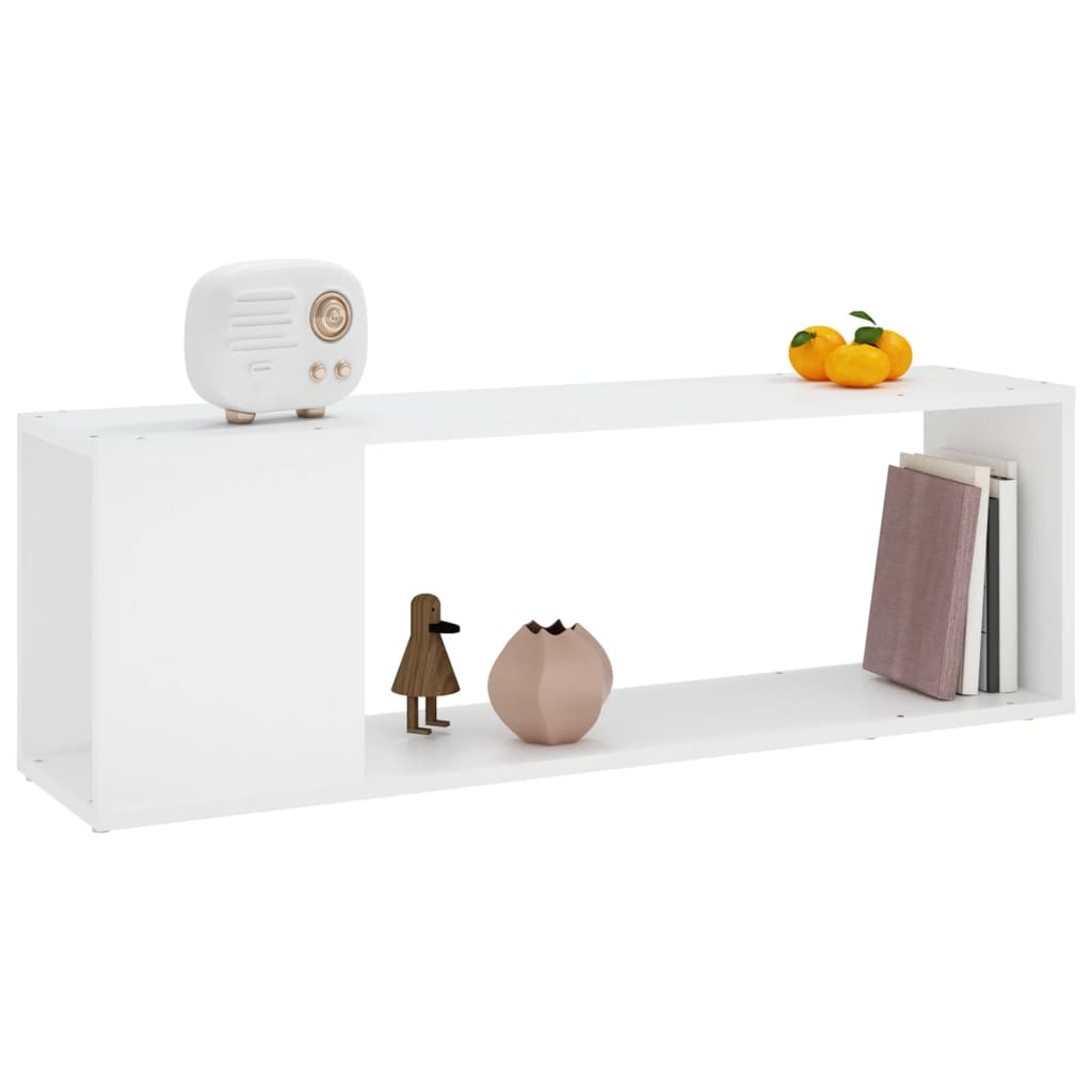 vidaXL TV-Schrank Weiß 100x24x32 cm Holzwerkstoff - Image 6
