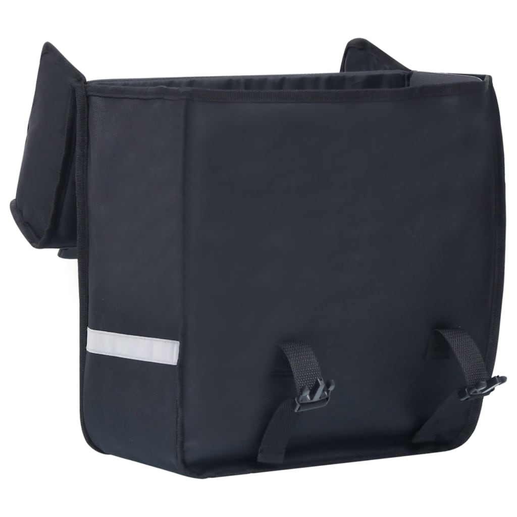 vidaXL Fahrradtasche für Gepäckträger Wasserdicht 21 L Schwarz - Image 3