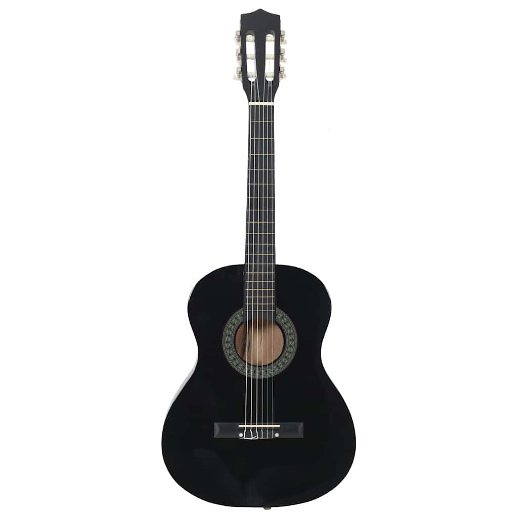 vidaXL Klassikgitarre für Anfänger und Kinder Schwarz 3/4 36" - Image 3