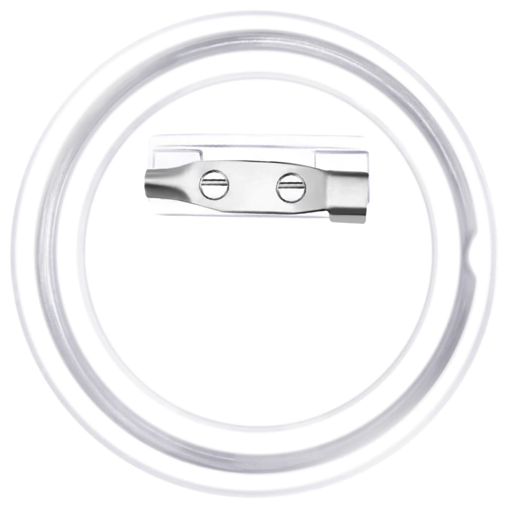 vidaXL Button-Set mit Anstecknadel 100 Stk. Acryl 44 mm - Image 5