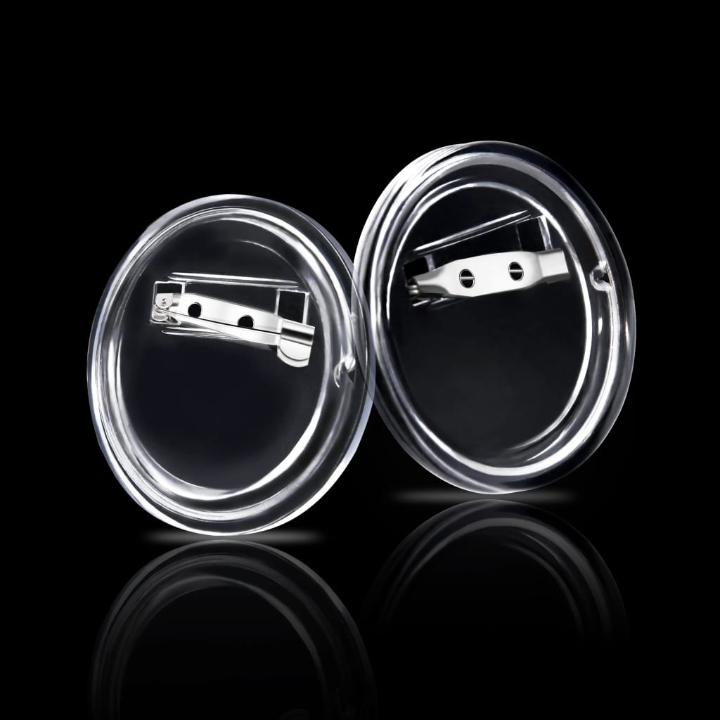vidaXL Button-Set mit Anstecknadel 100 Stk. Acryl 44 mm - Image 4