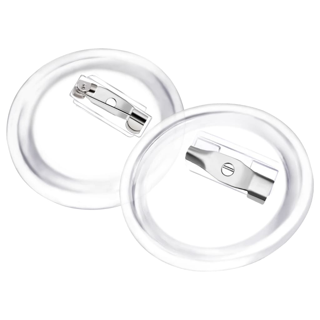 vidaXL Button-Set mit Anstecknadel 100 Stk. Acryl 25 mm - Image 3
