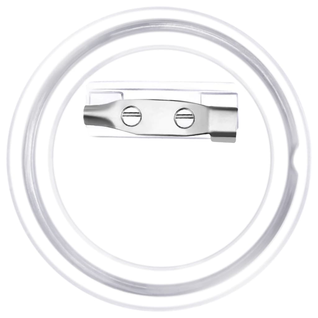 vidaXL Button-Set mit Anstecknadel 100 Stk. Acryl 37 mm - Image 5