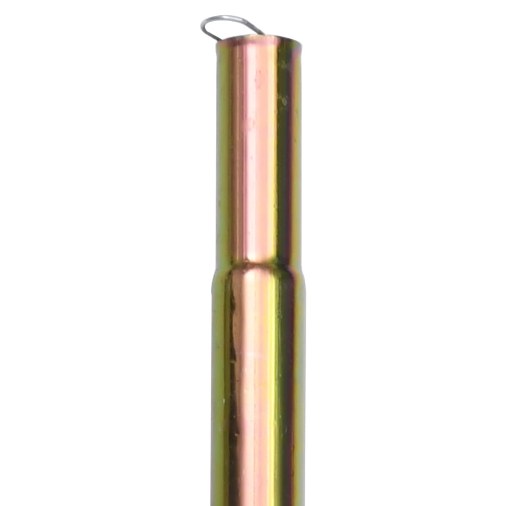 vidaXL Sonnensegel Stangen 2 Stk. 200 cm Verzinkter Stahl - Image 3