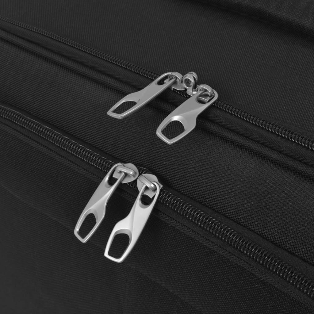 vidaXL Pilottrolley Schwarz - Image 6