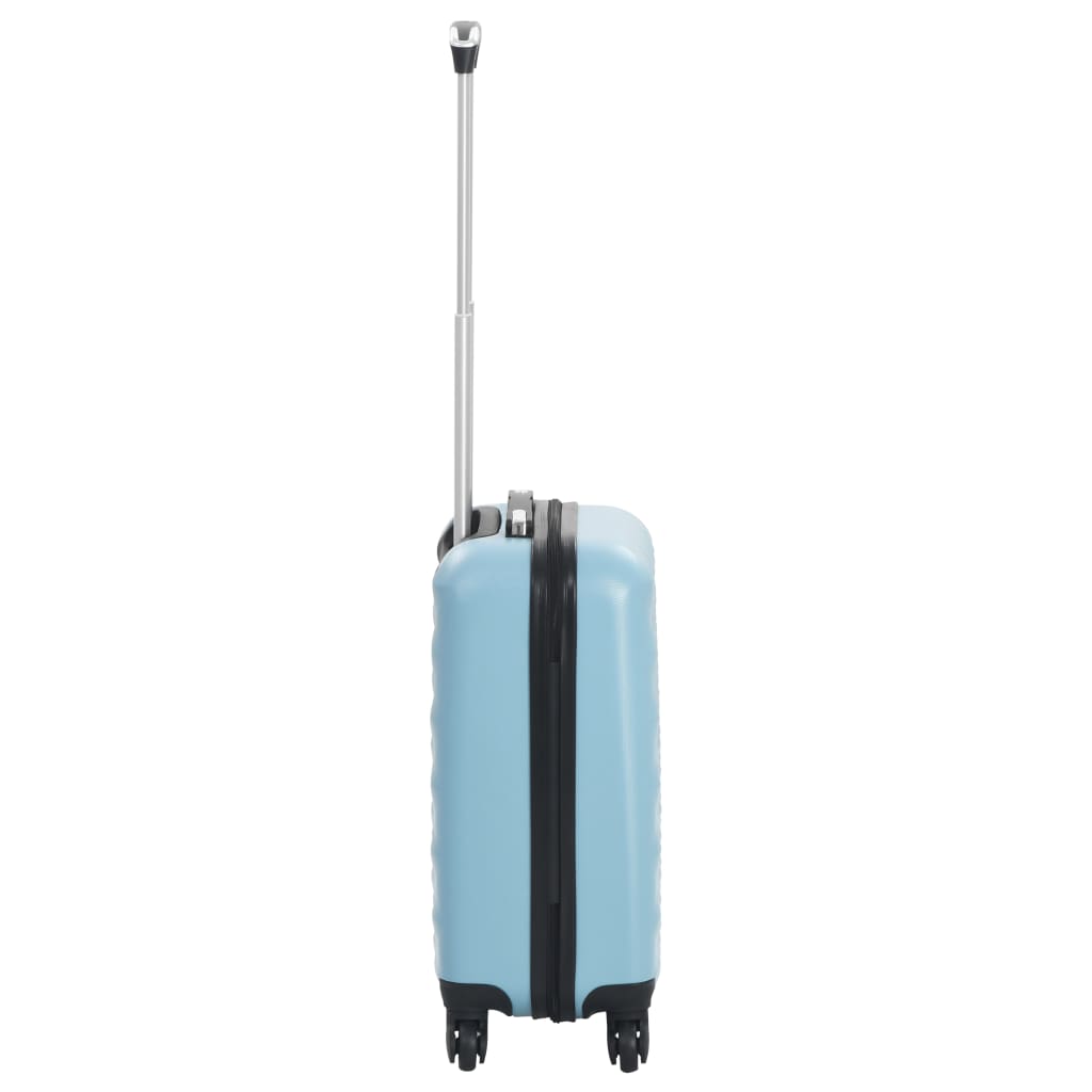 vidaXL Hartschalen-Trolley Blau ABS - Image 4