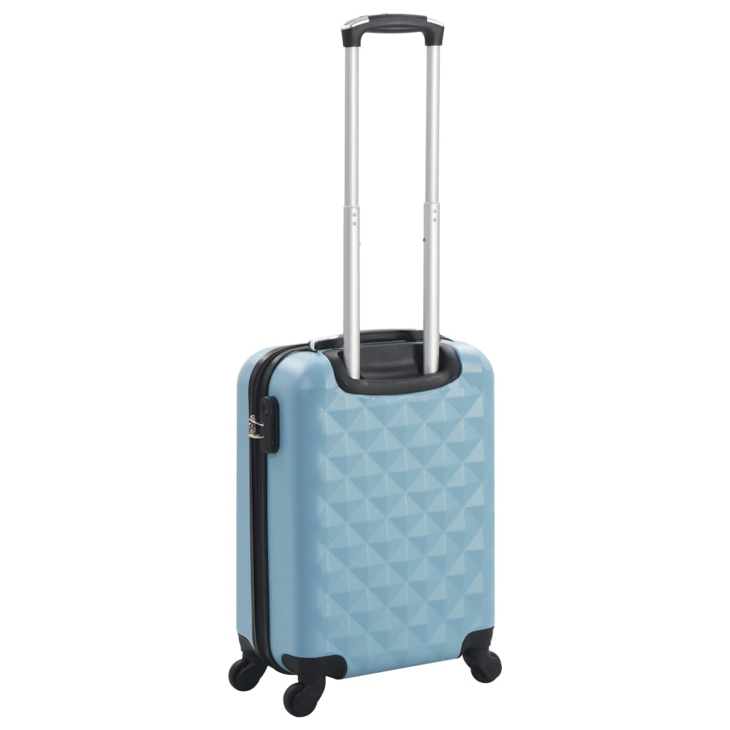 vidaXL Hartschalen-Trolley Blau ABS - Image 3