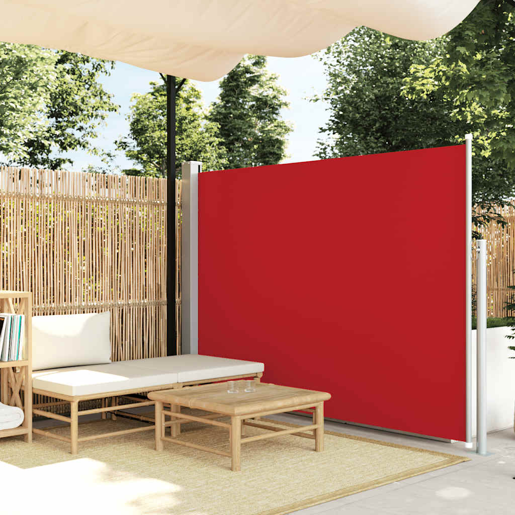 vidaXL Seitenmarkise 160x300 cm Rot