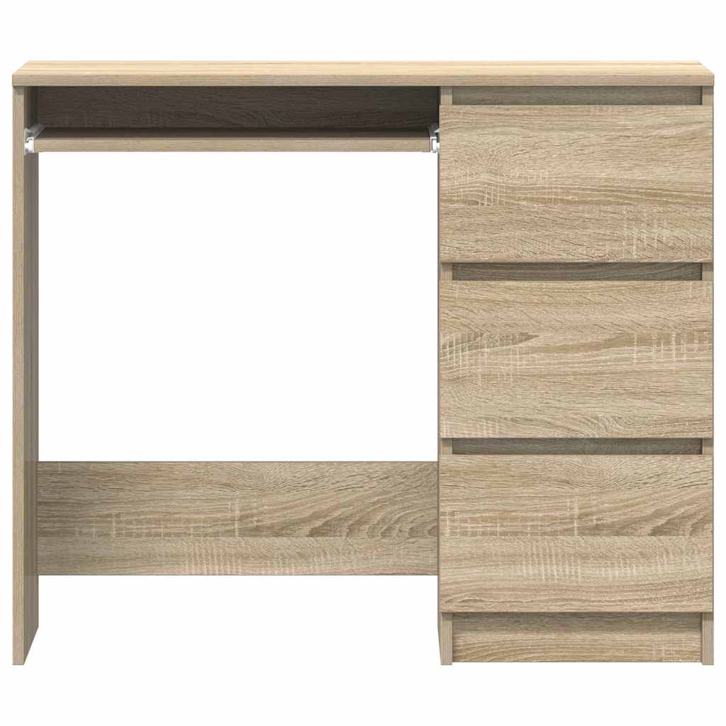 vidaXL Schreibtisch Sonoma-Eiche 90x45x76 cm Holzwerkstoff - Image 6