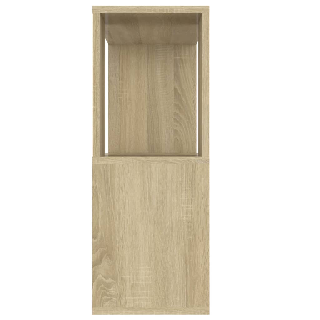 vidaXL TV-Schrank Sonoma-Eiche 80x24x63 cm Holzwerkstoff - Image 6